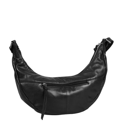 Burkely Nalan Crossbody Schoudertas Rond zwart