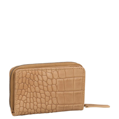 Burkely Cool Colbie Dubbele Billfold Portemonnee beige