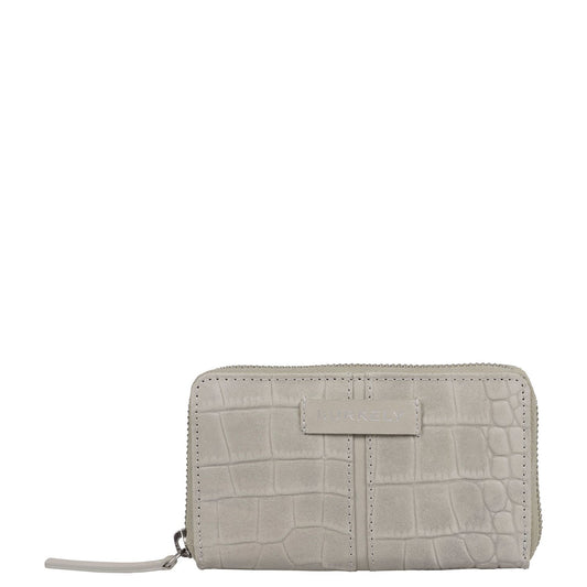 Burkely Cool Colbie Portemonnee Medium - met ritssluiting - grijs