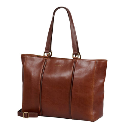 Burkely Fine Florence Laptop Werktas - 13.3" laptopvak - chestnut