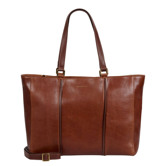 Burkely Fine Florence Laptop Werktas - 13.3" laptopvak - chestnut