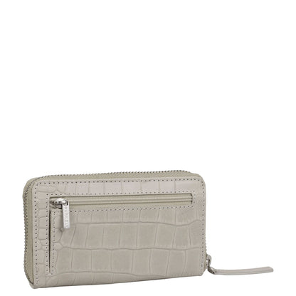Burkely Cool Colbie Portemonnee Medium - met ritssluiting - grijs