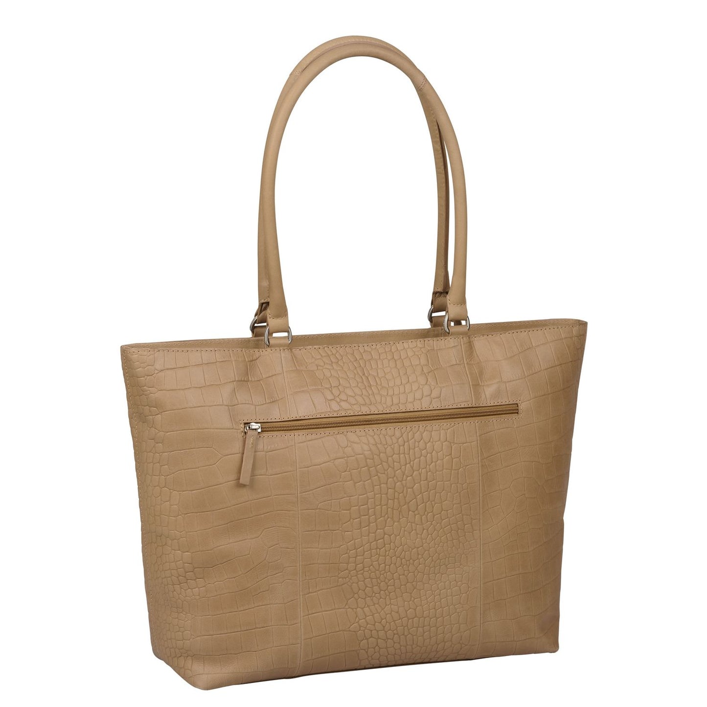 Burkely Cool Colbie Laptop Schoudertas - 15.6" laptopvak - beige