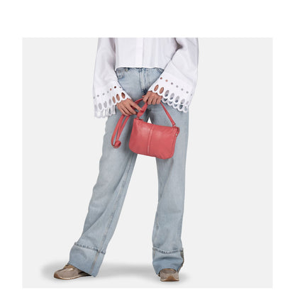 Burkely Nalan Crossbody Schoudertas coral
