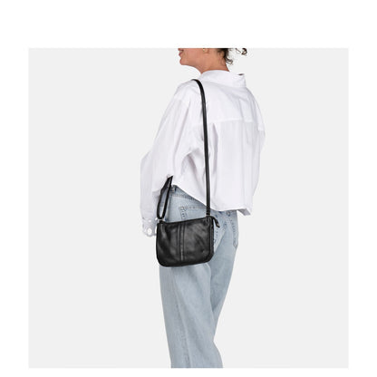 Burkely Nalan Crossbody Schoudertas zwart