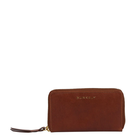 Burkely Fine Florence Portemonnee Medium - met ritssluiting - chestnut
