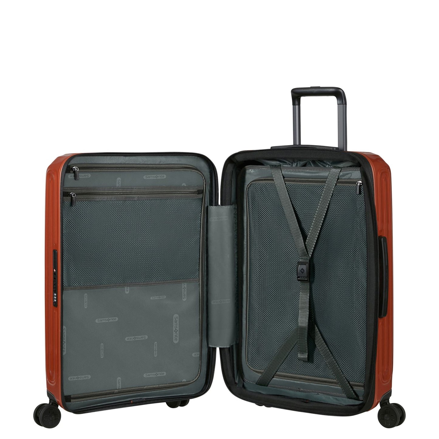 Samsonite 2Wander Spinner 69 cm - Uitbreidbaar 80/88 liter - 69x45x28/31 cm - metallic terracotta