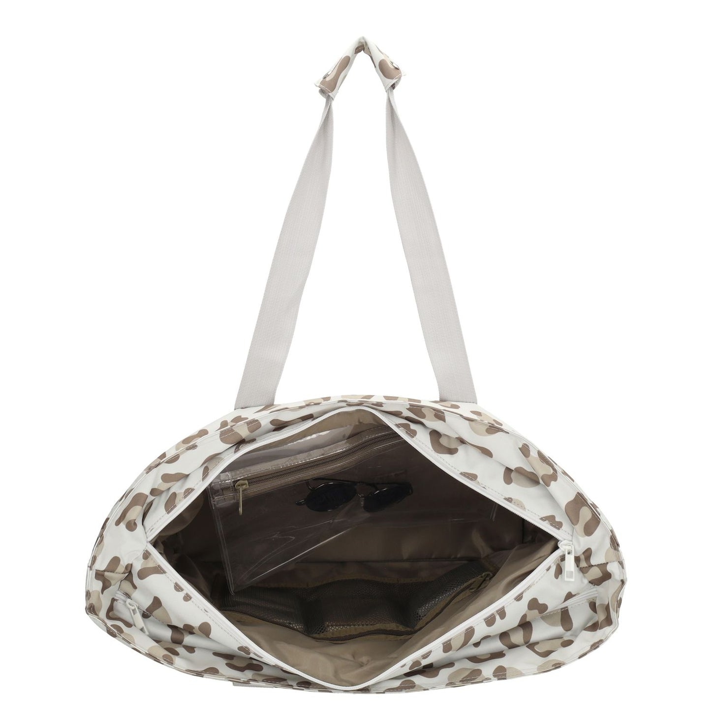 Zebra Trends Sally Schoudertas - met Koelvak - luipaard beige