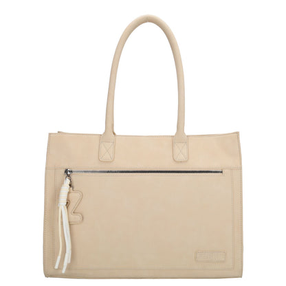 Zebra Trends Rosalyn Shopper - 15" laptopvak - beige