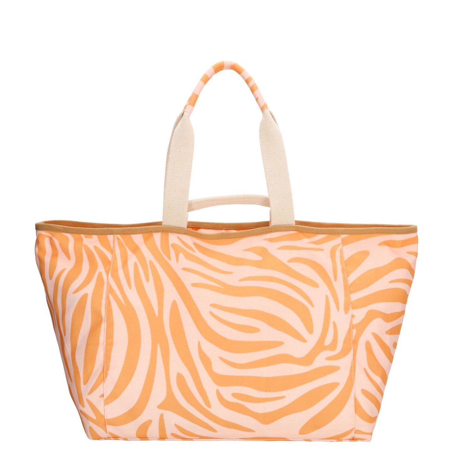 Zebra Trends Richelle Strandtas zebra orange