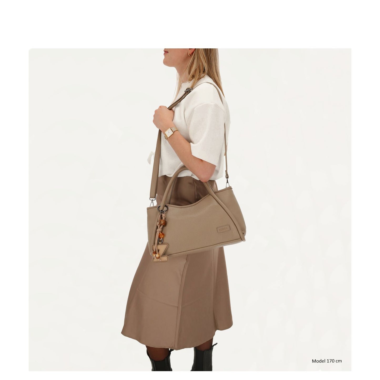 Zebra Trends Sofie Handtas taupe