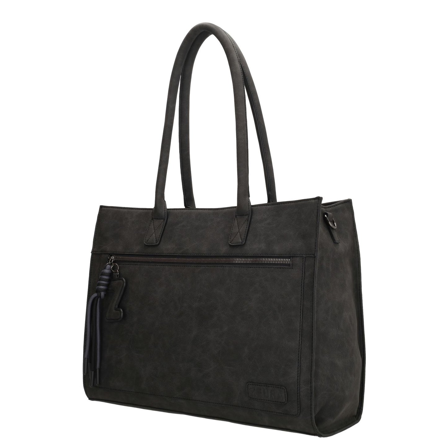 Zebra Trends Rosalyn Shopper - 15" laptopvak - zwart