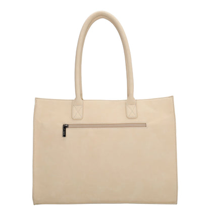 Zebra Trends Rosalyn Shopper - 15" laptopvak - beige