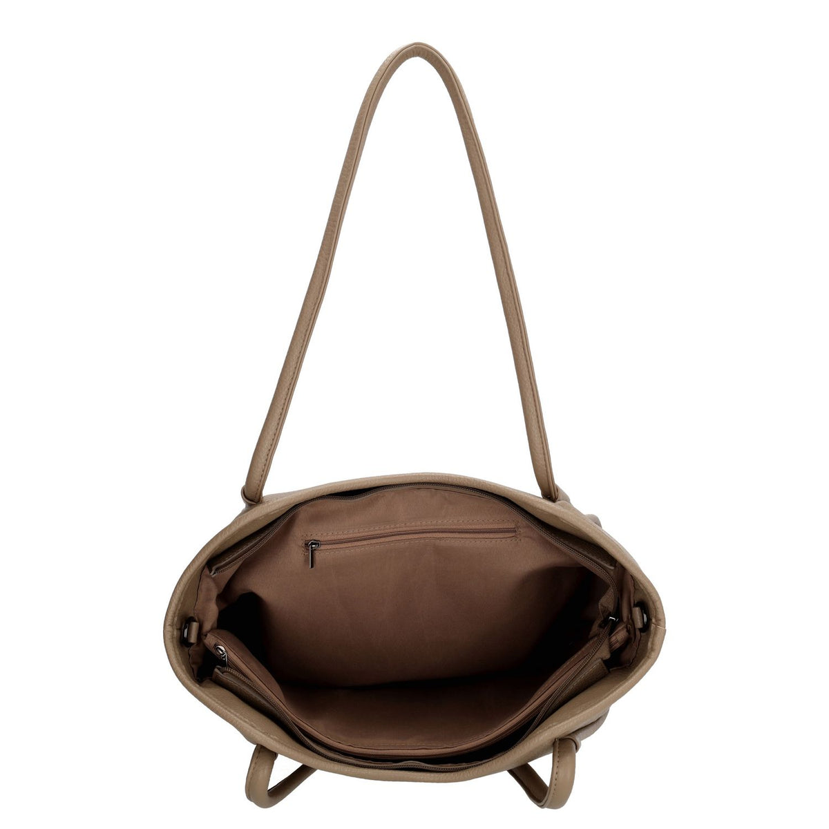 Zebra Trends Sofie Laptop Schoudertas - 15.6" laptopvak - taupe