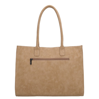 Zebra Trends Rosalyn Shopper - 15" laptopvak - zand