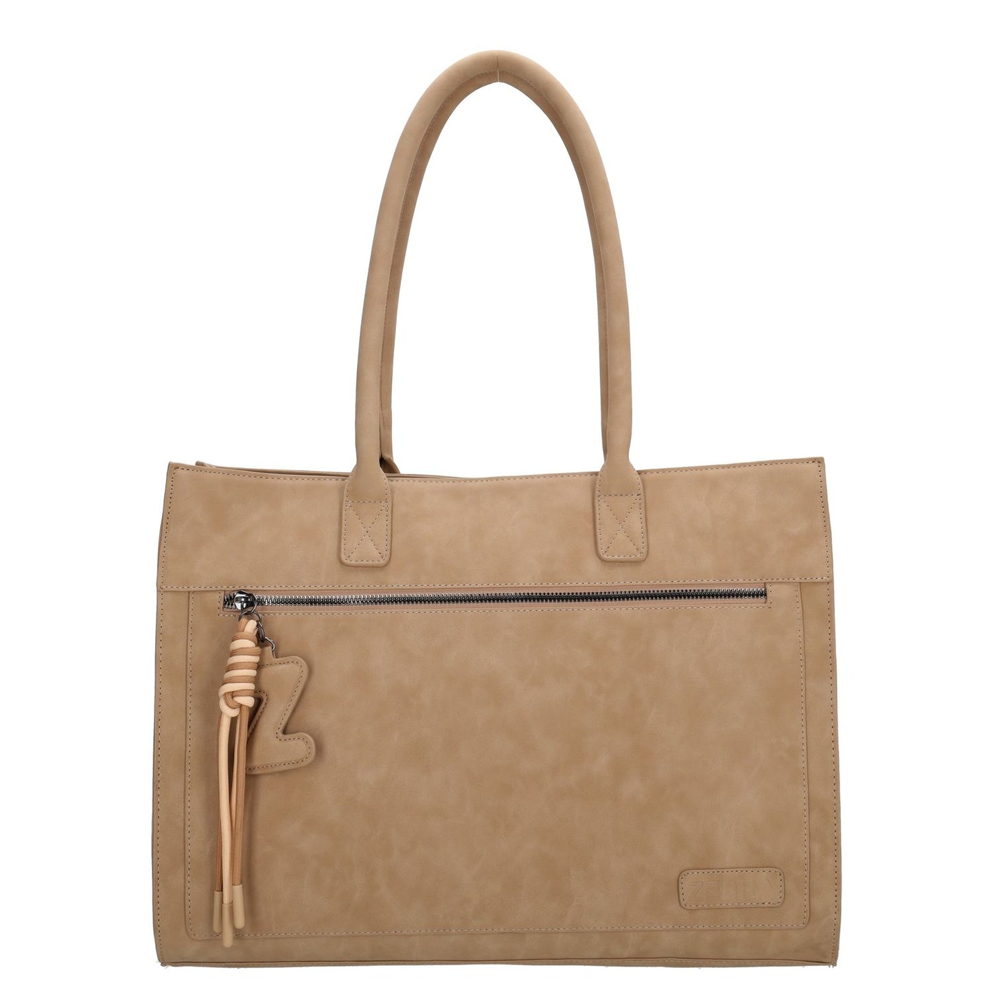 Zebra Trends Rosalyn Shopper - 15" laptopvak - zand