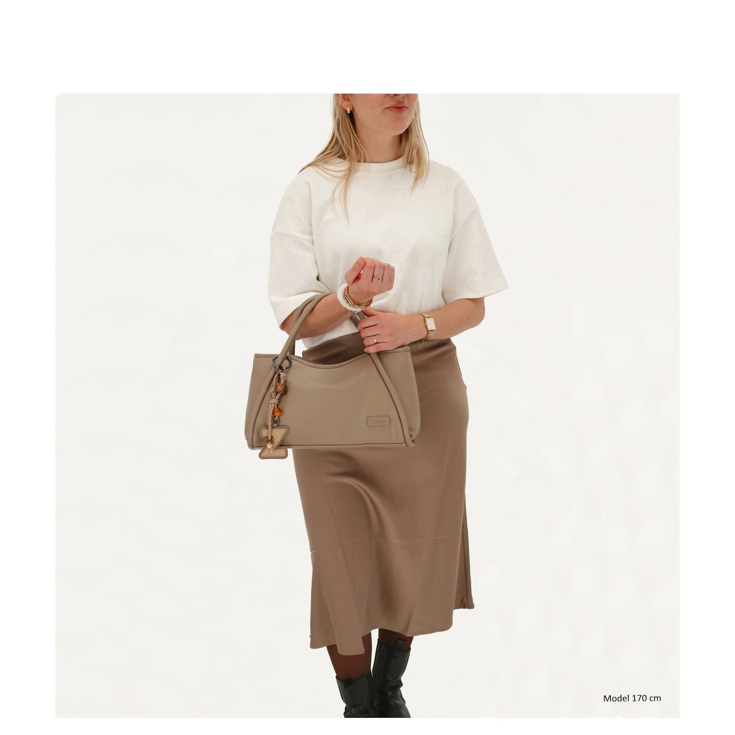 Zebra Trends Sofie Handtas taupe