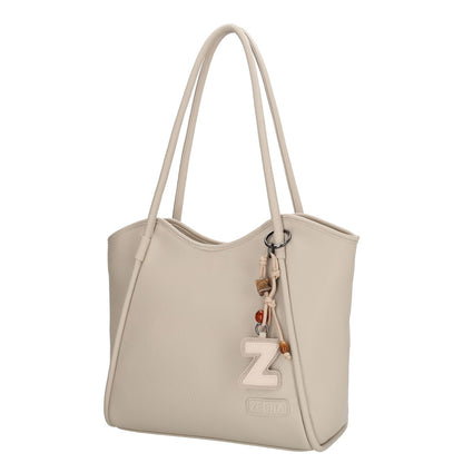 Zebra Trends Sofie Laptop Schoudertas - 15.6" laptopvak - crème