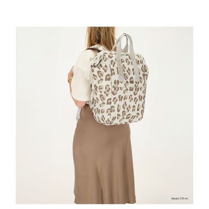 Zebra Trends Sally Dagrugzak luipaard beige