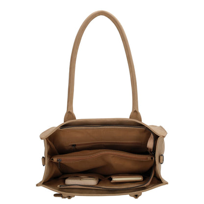 Zebra Trends Rosalyn Shopper zand