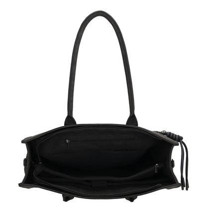 Zebra Trends Rosalyn Shopper - 15" laptopvak - zwart