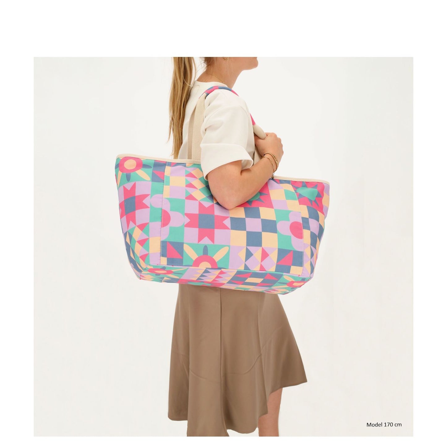 Zebra Trends Richelle Strandtas multi