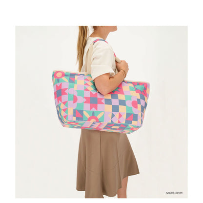 Zebra Trends Richelle Strandtas multi