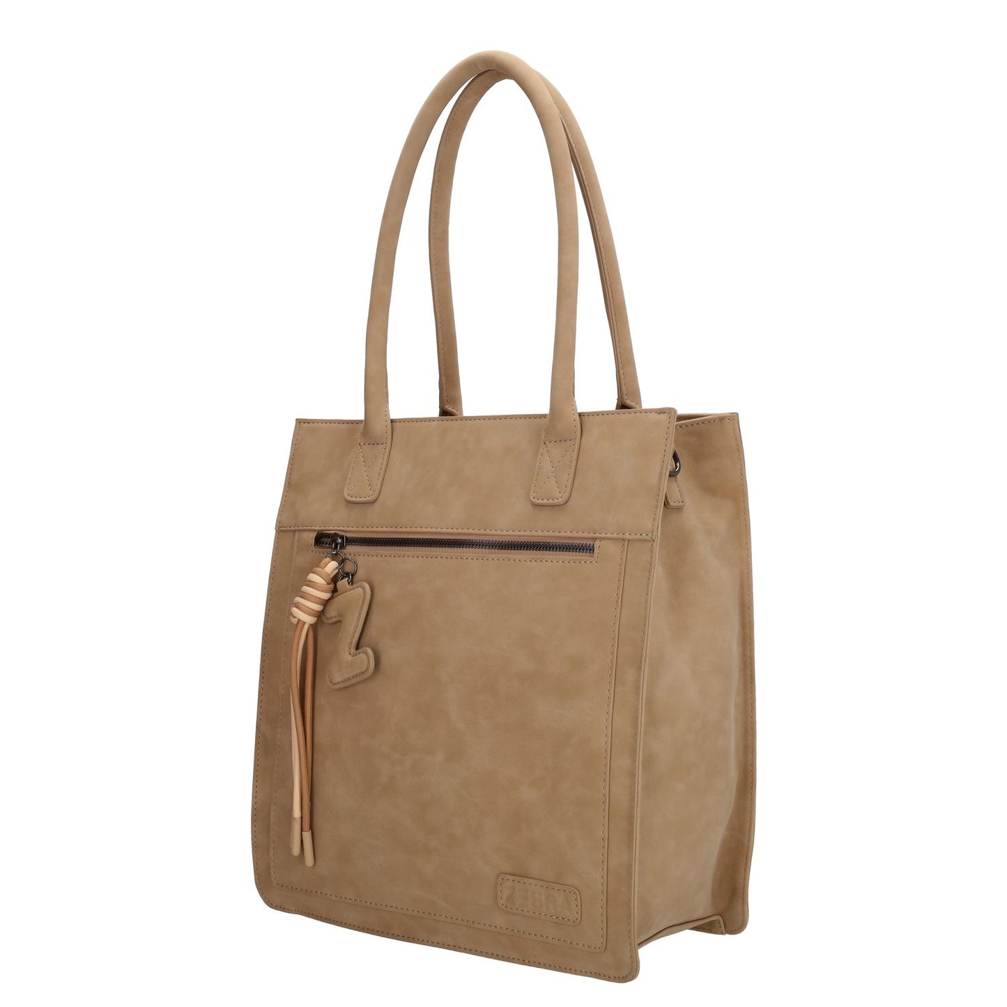 Zebra Trends Rosalyn Shopper zand