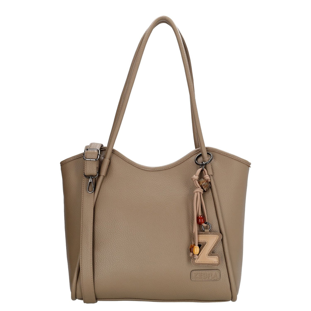 Zebra Trends Sofie Laptop Schoudertas - 15.6" laptopvak - taupe