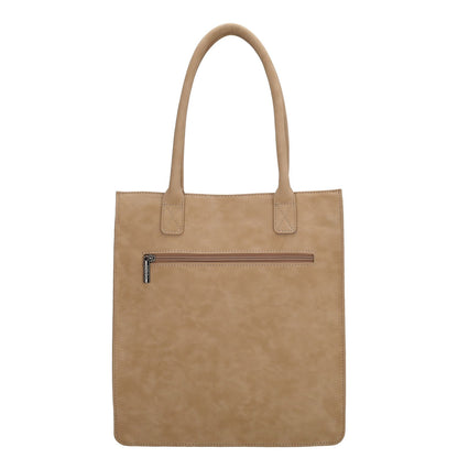 Zebra Trends Rosalyn Shopper zand