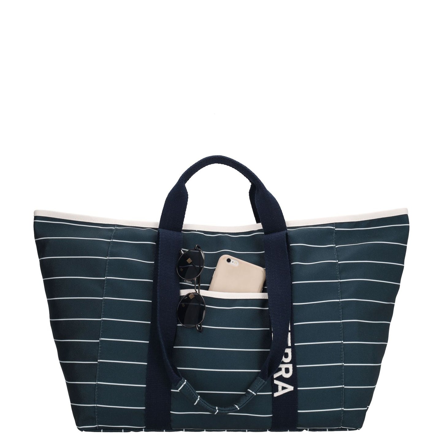 Zebra Trends Elise Strandtas streep wit navy