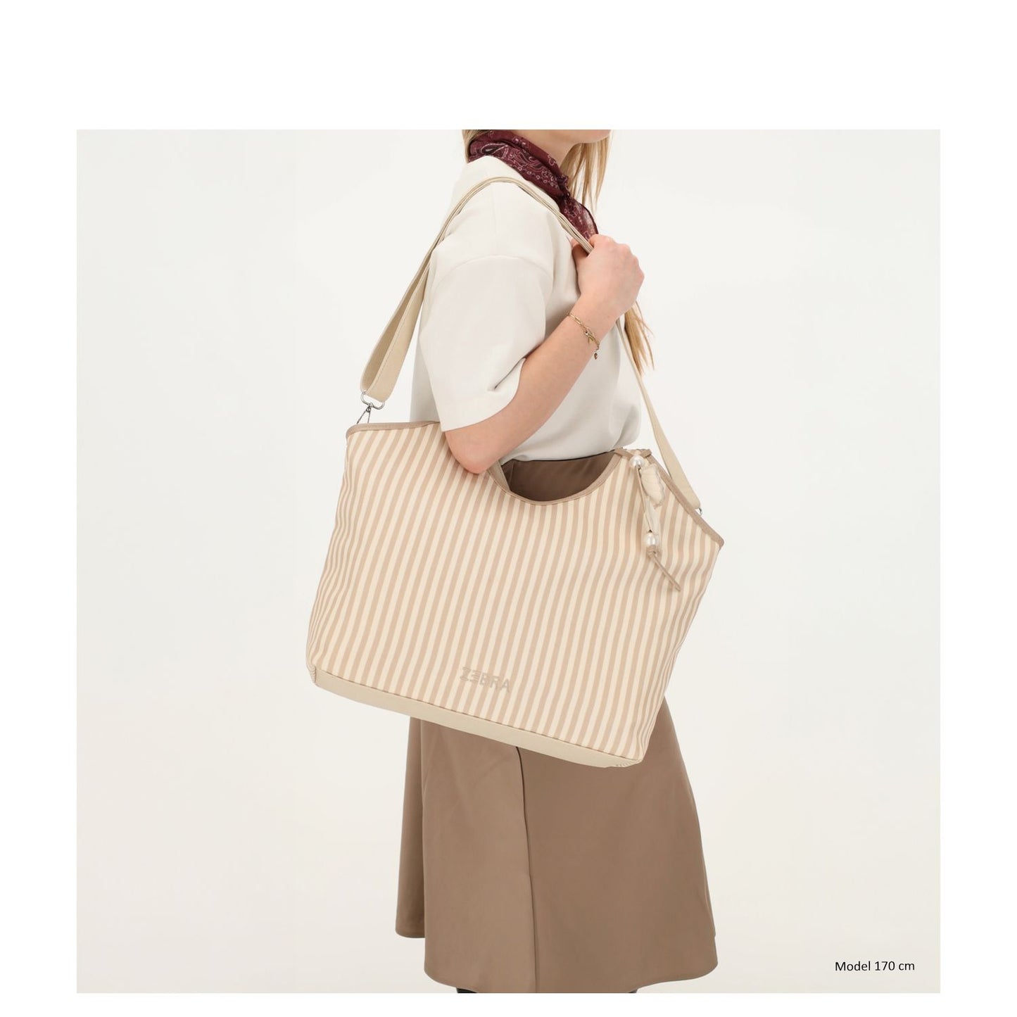 Zebra Trends Mira Shopper crème