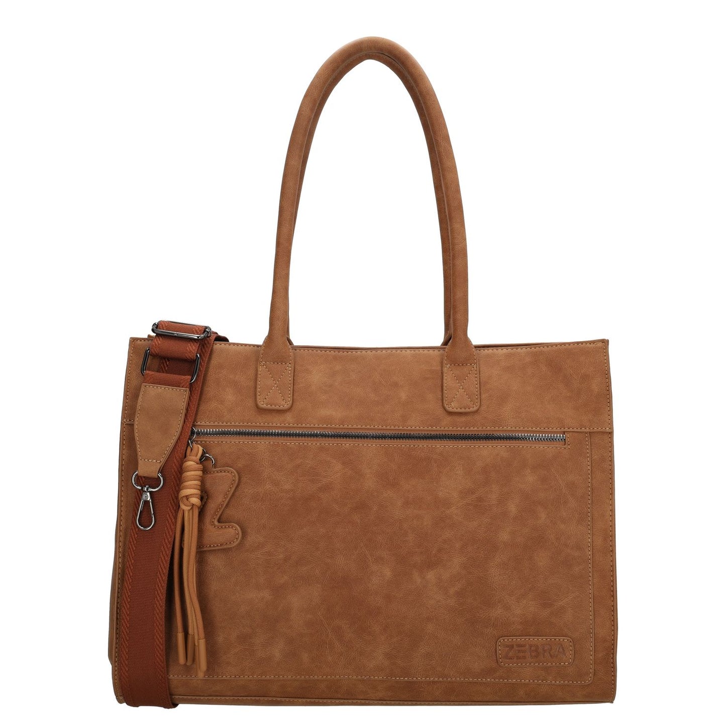 Zebra Trends Rosalyn Shopper - 15" laptopvak - bruin