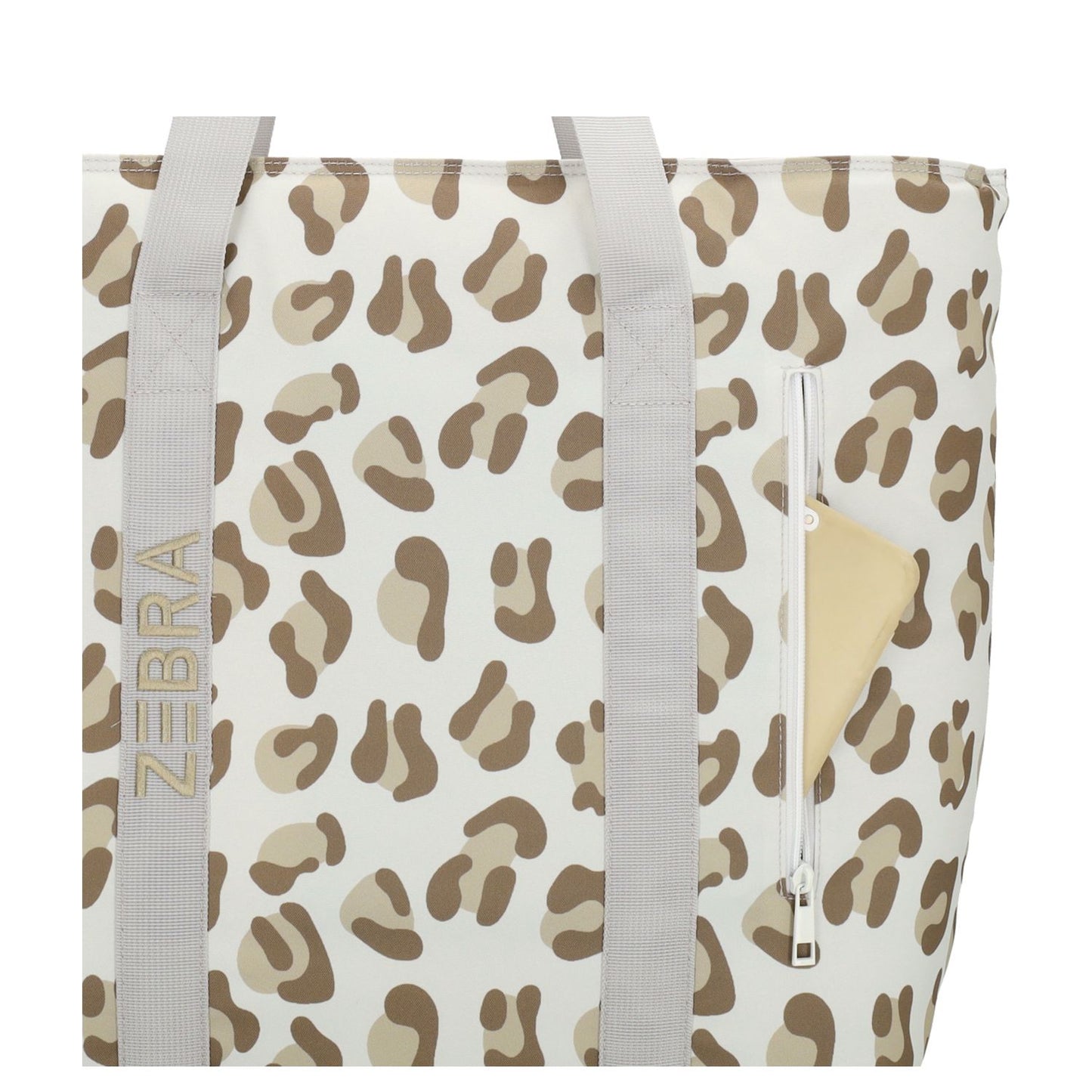 Zebra Trends Sally Schoudertas - met Koelvak - luipaard beige