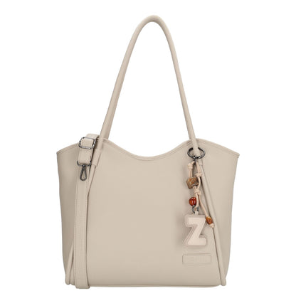 Zebra Trends Sofie Laptop Schoudertas - 15.6" laptopvak - crème