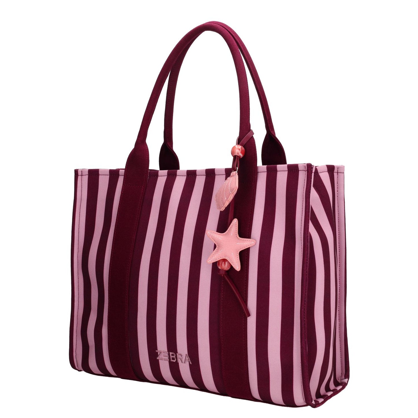 Zebra Trends Mira Shopper bordeaux rood
