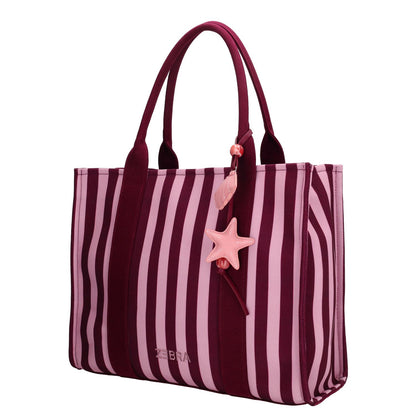 Zebra Trends Mira Shopper bordeaux rood