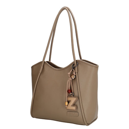 Zebra Trends Sofie Laptop Schoudertas - 15.6" laptopvak - taupe