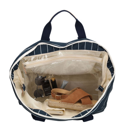 Zebra Trends Elise Strandtas streep wit navy