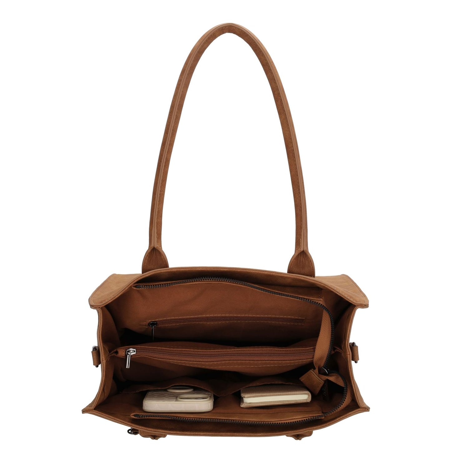 Zebra Trends Rosalyn Shopper bruin
