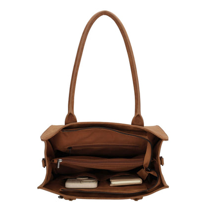 Zebra Trends Rosalyn Shopper bruin