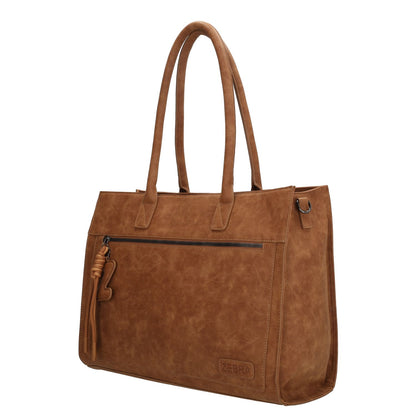 Zebra Trends Rosalyn Shopper - 15" laptopvak - bruin