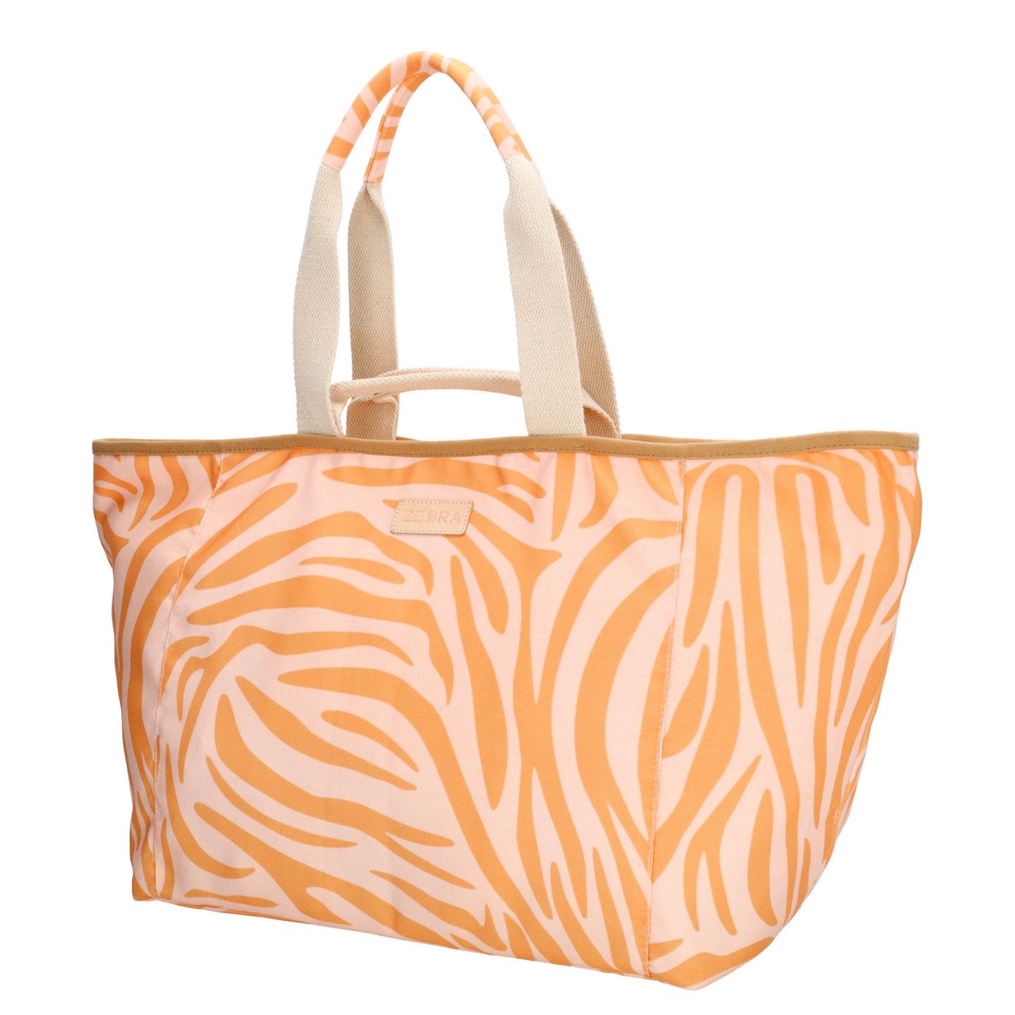 Zebra Trends Richelle Strandtas zebra orange