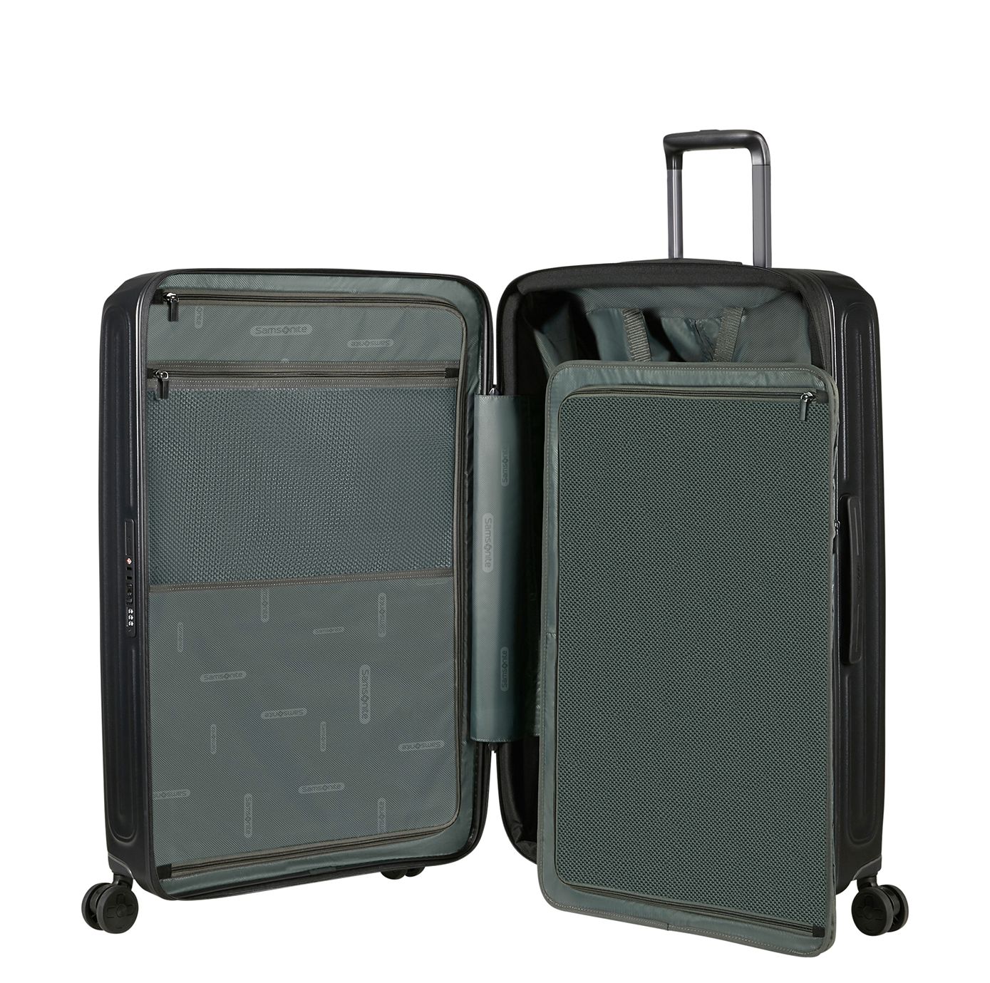 Samsonite 2Wander Spinner 75 cm - Uitbreidbaar 107/117 liter - 75x51x30/33 cm - matt graphite