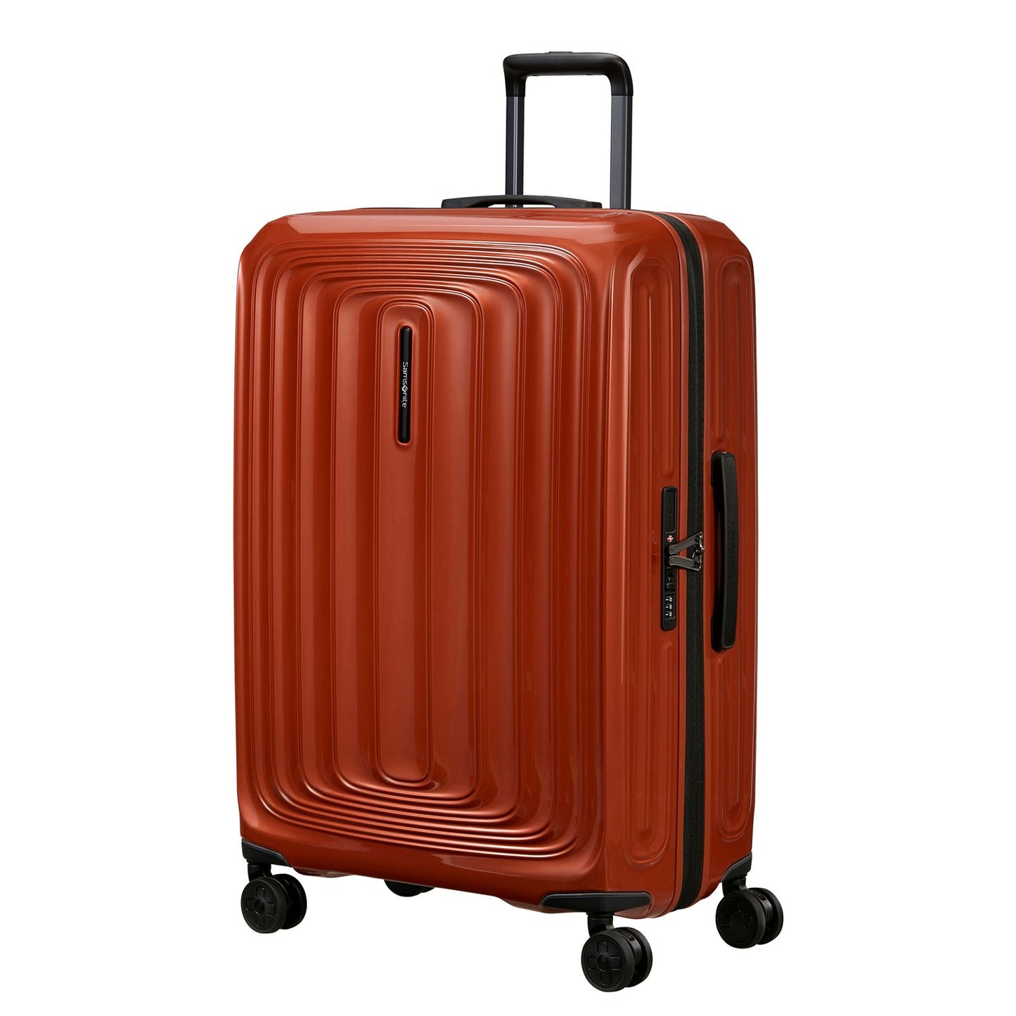 Samsonite 2Wander Spinner 75 cm - Uitbreidbaar 107/117 liter - 75x51x30/33 cm - metallic terracotta