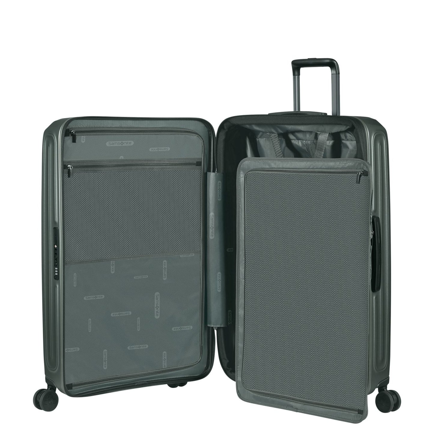 Samsonite 2Wander Spinner 81 cm - Uitbreidbaar 125/137 liter - 81x53x31/34 cm - matt sage khaki