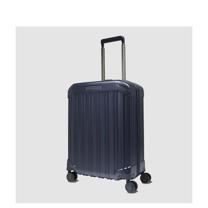 Piquadro PQ-Light Handbagage Spinner 55 cm - 51 liter - 55x40x23 cm - matt donker blauw