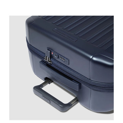 Piquadro PQ-Light Handbagage Spinner 55 cm - 51 liter - 55x40x23 cm - matt donker blauw