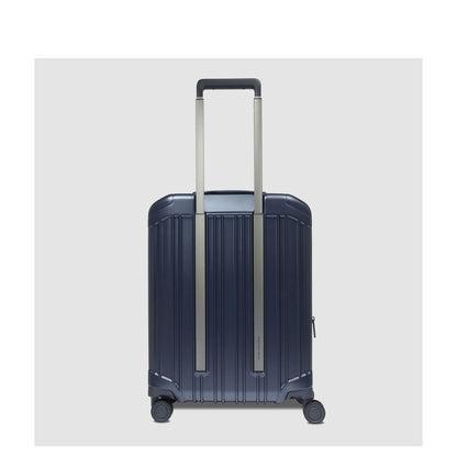 Piquadro PQ-Light Handbagage Spinner 55 cm - 51 liter - 55x40x23 cm - matt donker blauw