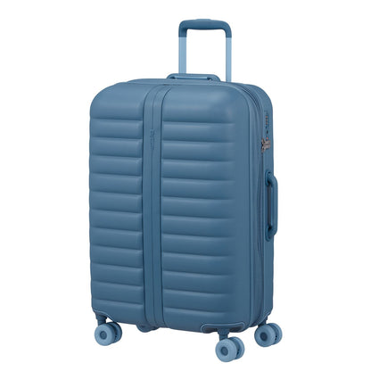 American Tourister Neovibe Spinner 67 cm - Uitbreidbaar 66/74 liter - 67x46x27/30 cm - steel blue